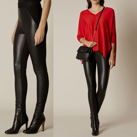 karen millen leather pants